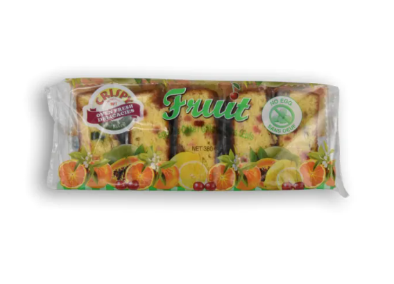 CRISPY Fruit Eggless Cake 380 GMS
